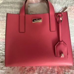 Kate Spade Vibrant Pink Tote Bag